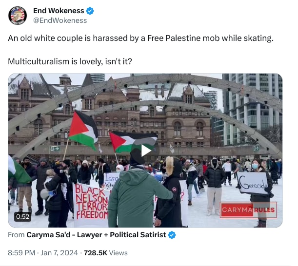 An X (Twitter) post from @EndWokeness - End Wokeness