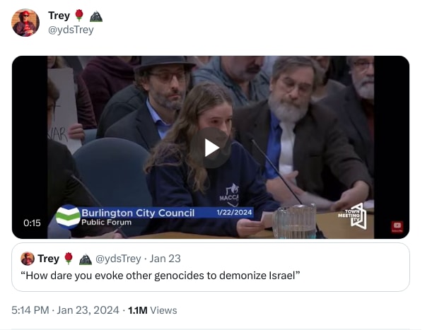 An X (Twitter) post from @ydsTrey - Trey 🌹 🏔️