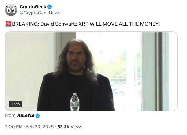 An X (Twitter) post from @CryptoGeekNews - CryptoGeek