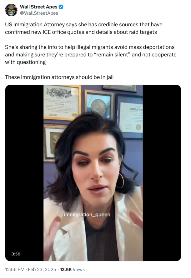 An X (Twitter) post from @WallStreetApes - Wall Street Apes