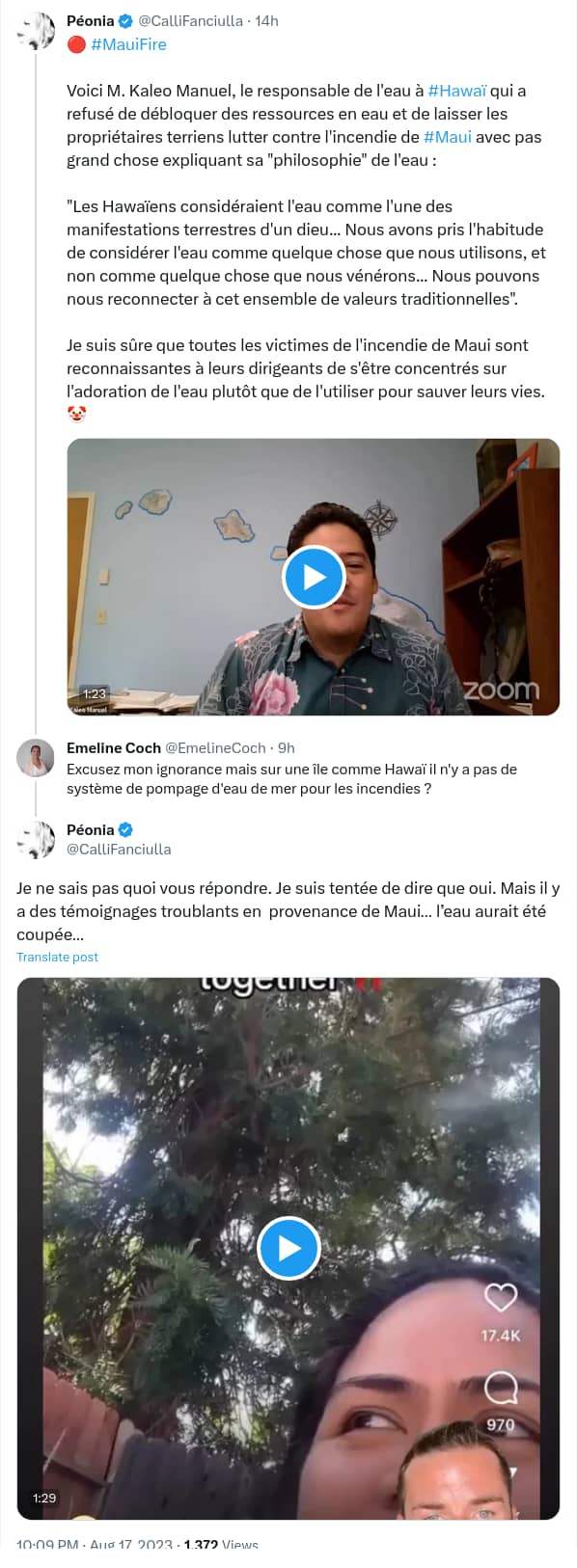 An X (Twitter) post from @CalliFanciulla - <div style=