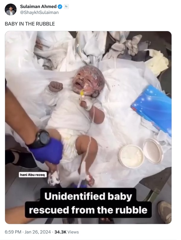 An X (Twitter) post from @ShaykhSulaiman - Sulaiman Ahmed