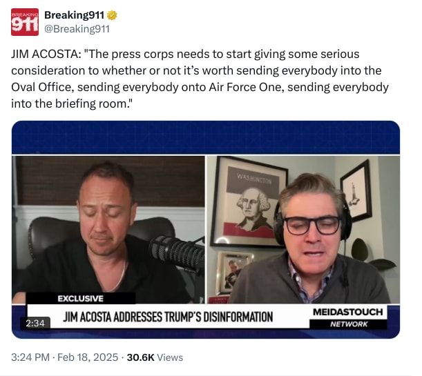 An X (Twitter) post from @Breaking911 - Breaking911