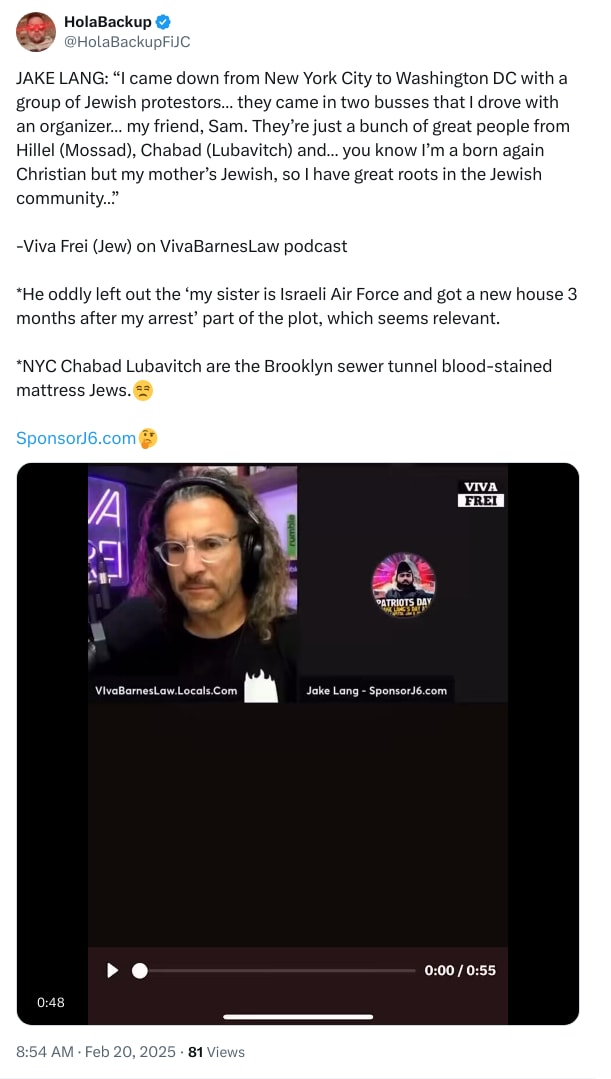 An X (Twitter) post from @HolaBackupFiJC - HolaBackup