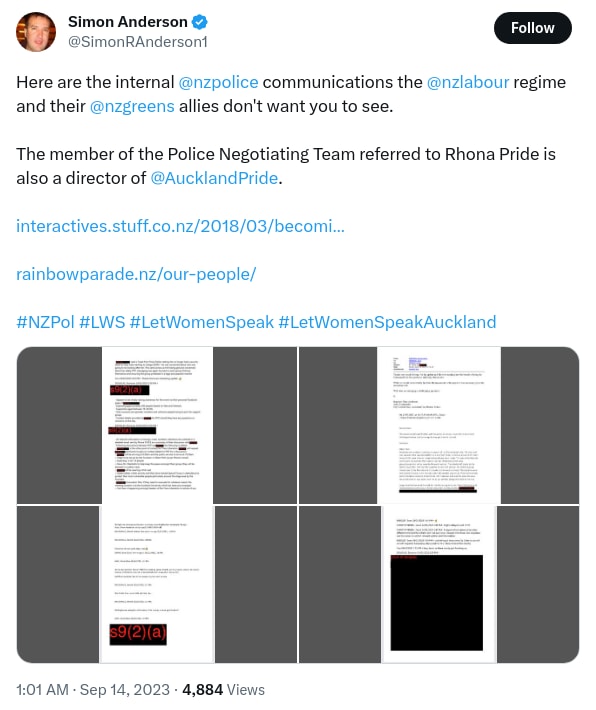 An X (Twitter) post from @SimonRAnderson1 - Simon Anderson