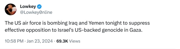 An X (Twitter) post from @Lowkey0nline - Lowkey