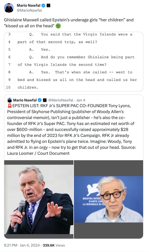 An X (Twitter) post from @MarioNawfal - Mario Nawfal