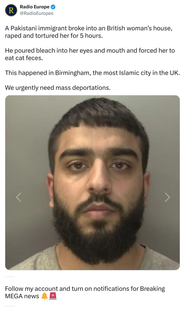 An X (Twitter) post from @RadioEuropes - Radio Europe