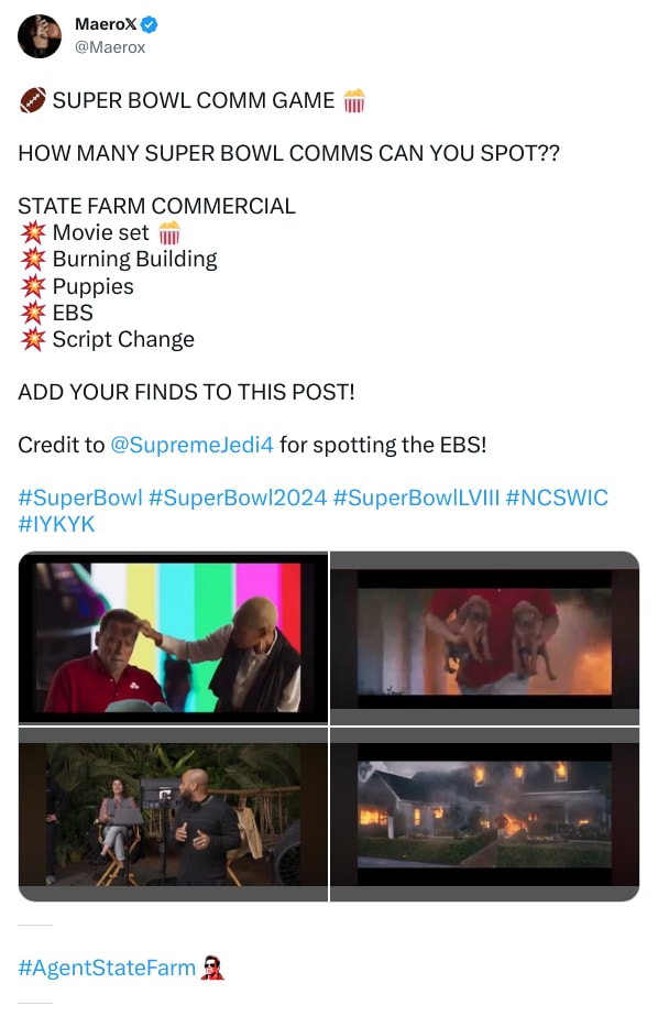 An X (Twitter) post from @Maerox - Maero𝕏