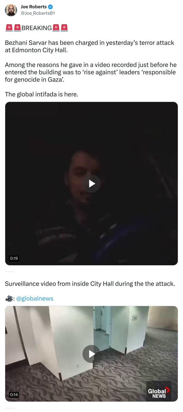 An X (Twitter) post from @Joe_Roberts01 - Joe Roberts