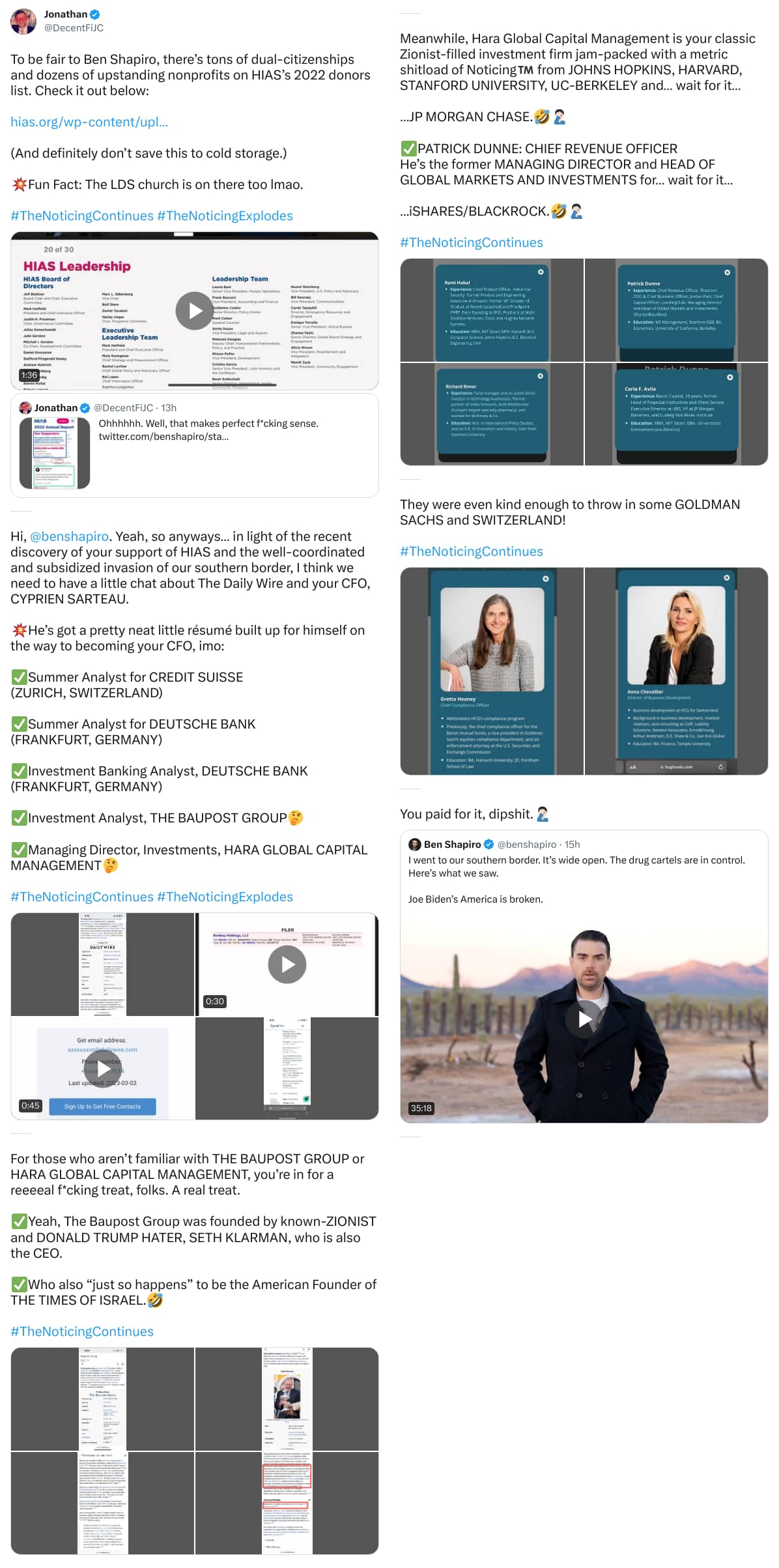 An X (Twitter) post from @DecentFiJC - Jonathan