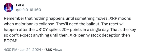 An X (Twitter) post from @fefe01101100 - FeFe