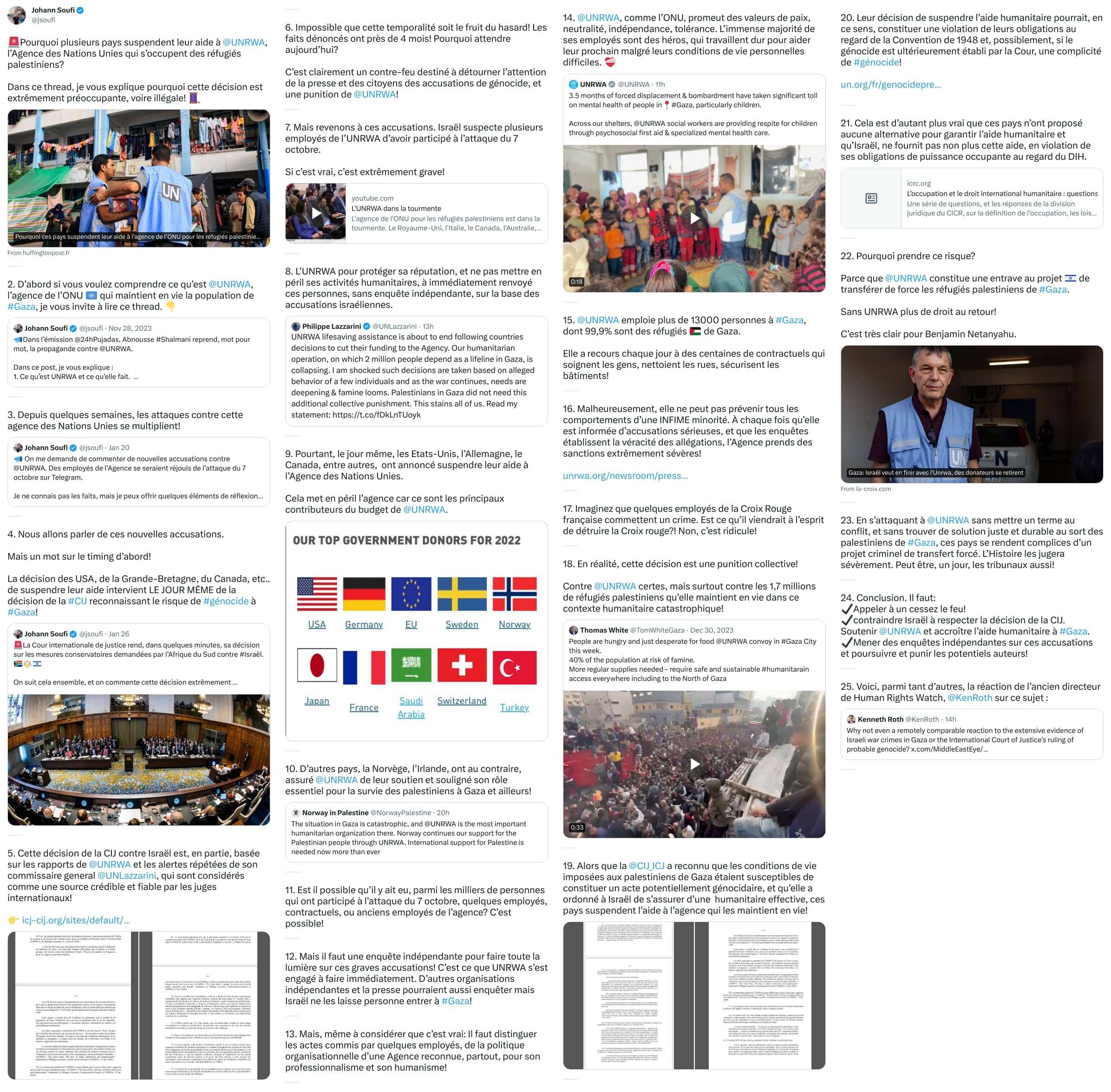 An X (Twitter) post from @jsoufi - Johann Soufi