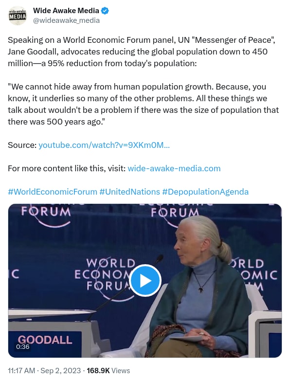 An X (Twitter) post from @wideawake_media - Wide Awake Media