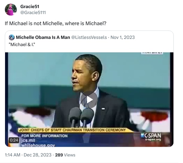 An X (Twitter) post from @Gracie5111 - Gracie51