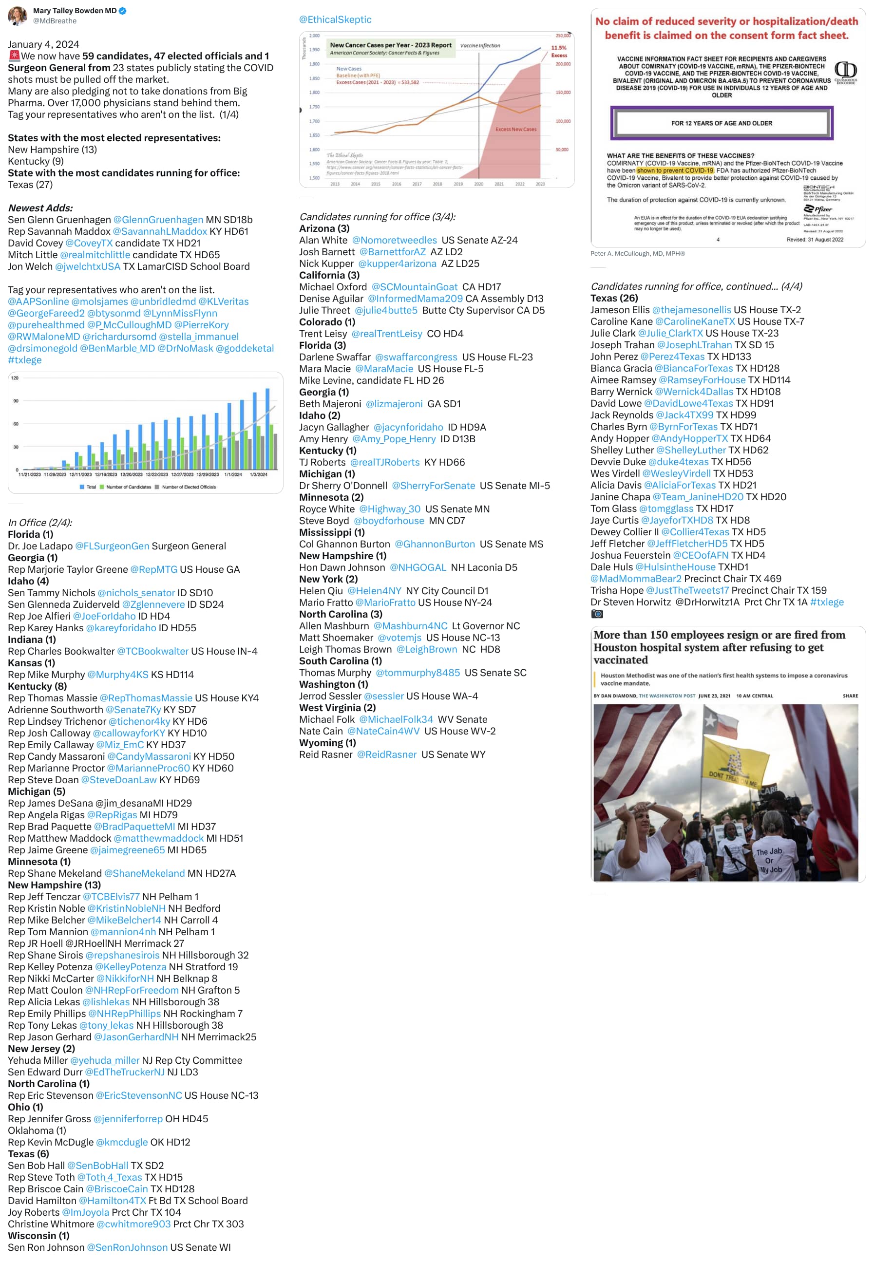 An X (Twitter) post from @MdBreathe - Mary Talley Bowden MD