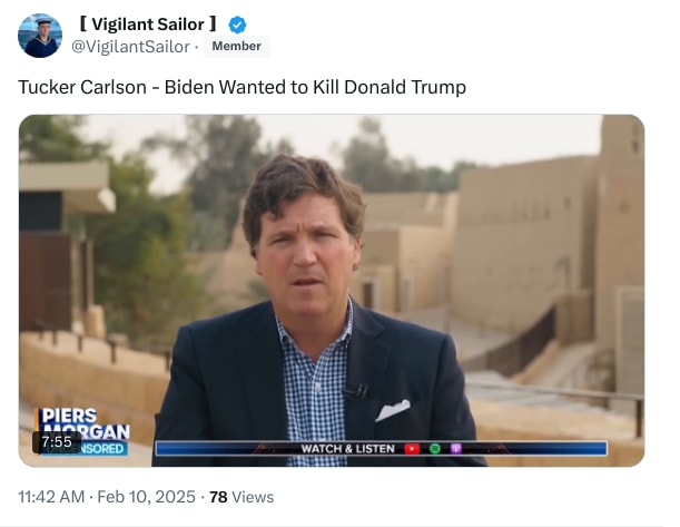 An X (Twitter) post from @VigilantSailor - 〚 Vigilant Sailor 〛