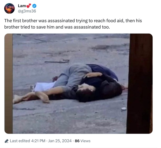 An X (Twitter) post from @g3ms36 - Lam💕