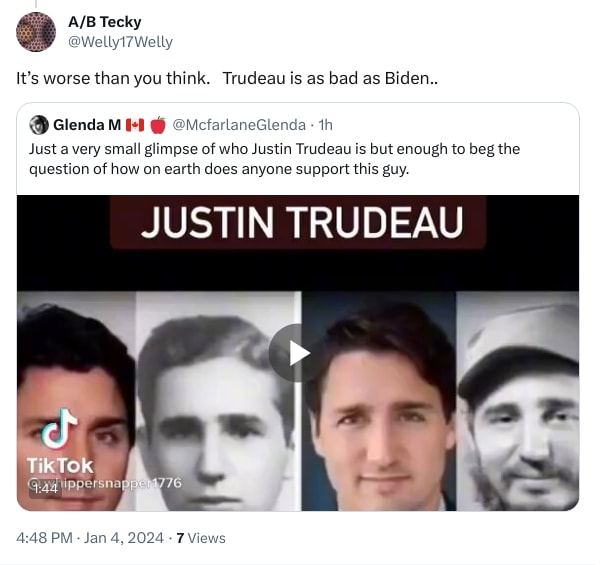 An X (Twitter) post from @Welly17Welly - A/B Tecky