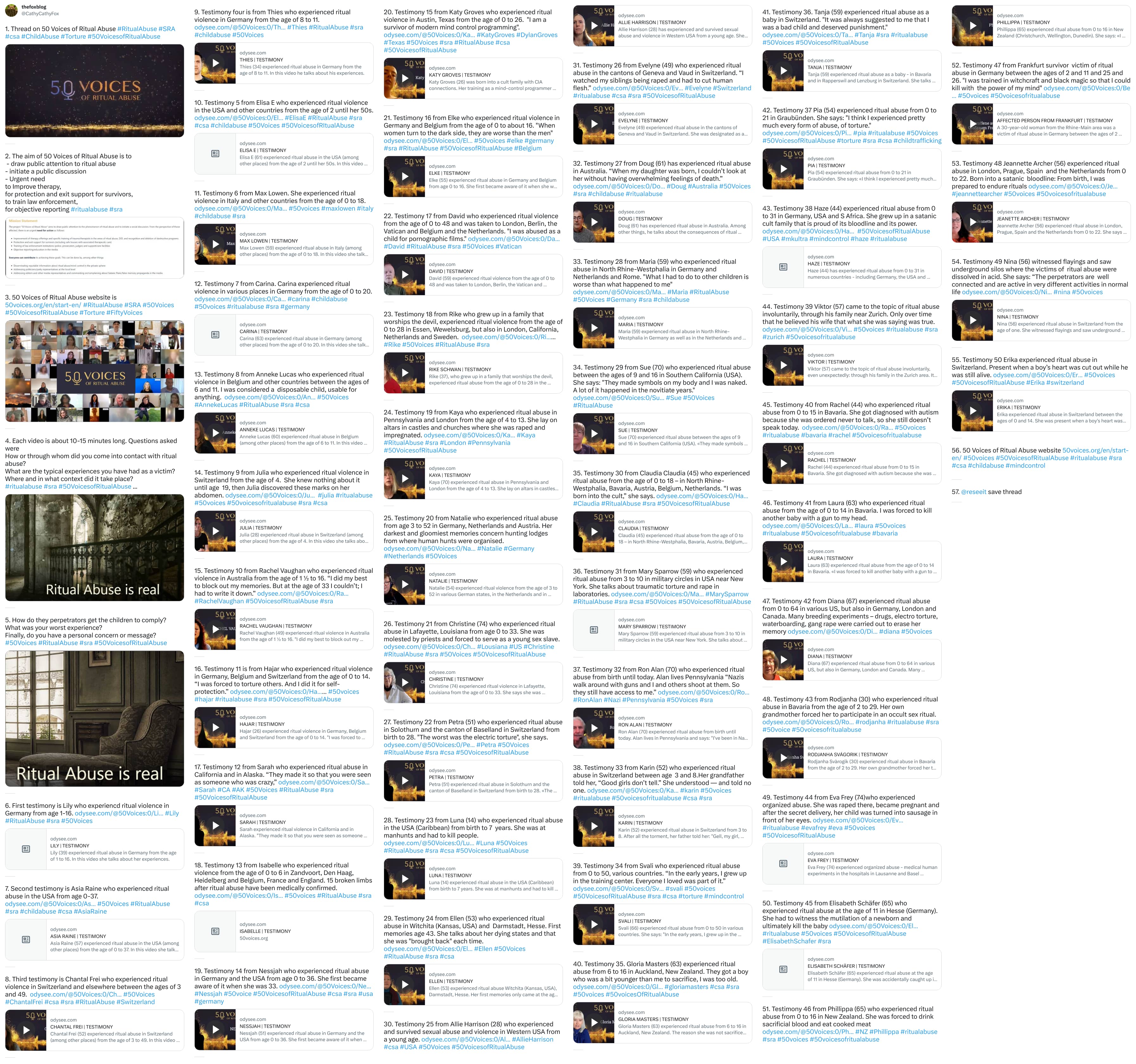 An X (Twitter) post from @CathyCathyFox - thefoxblog