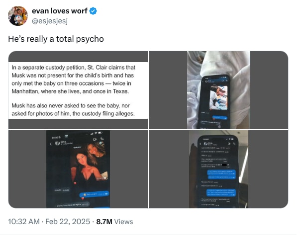 An X (Twitter) post from @esjesjesj - evan loves worf