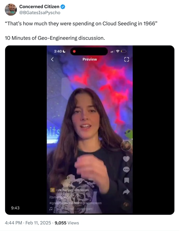 An X (Twitter) post from @BGatesIsaPyscho - Concerned Citizen