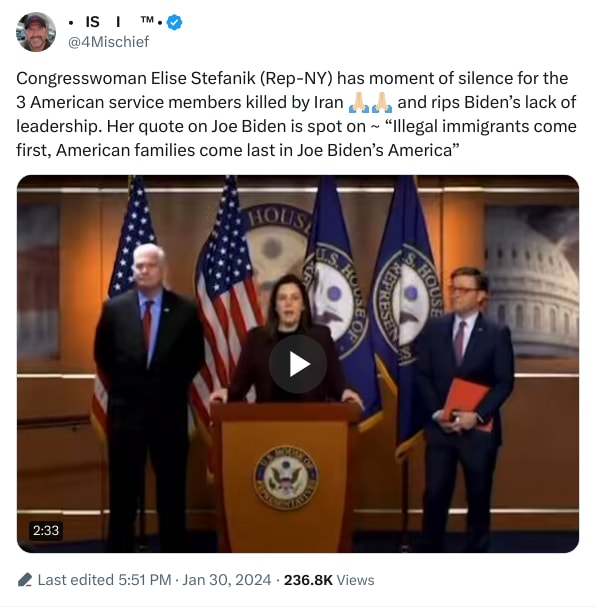 An X (Twitter) post from @4Mischief - • ᗰISᑕᕼIᗴᖴ ™ •