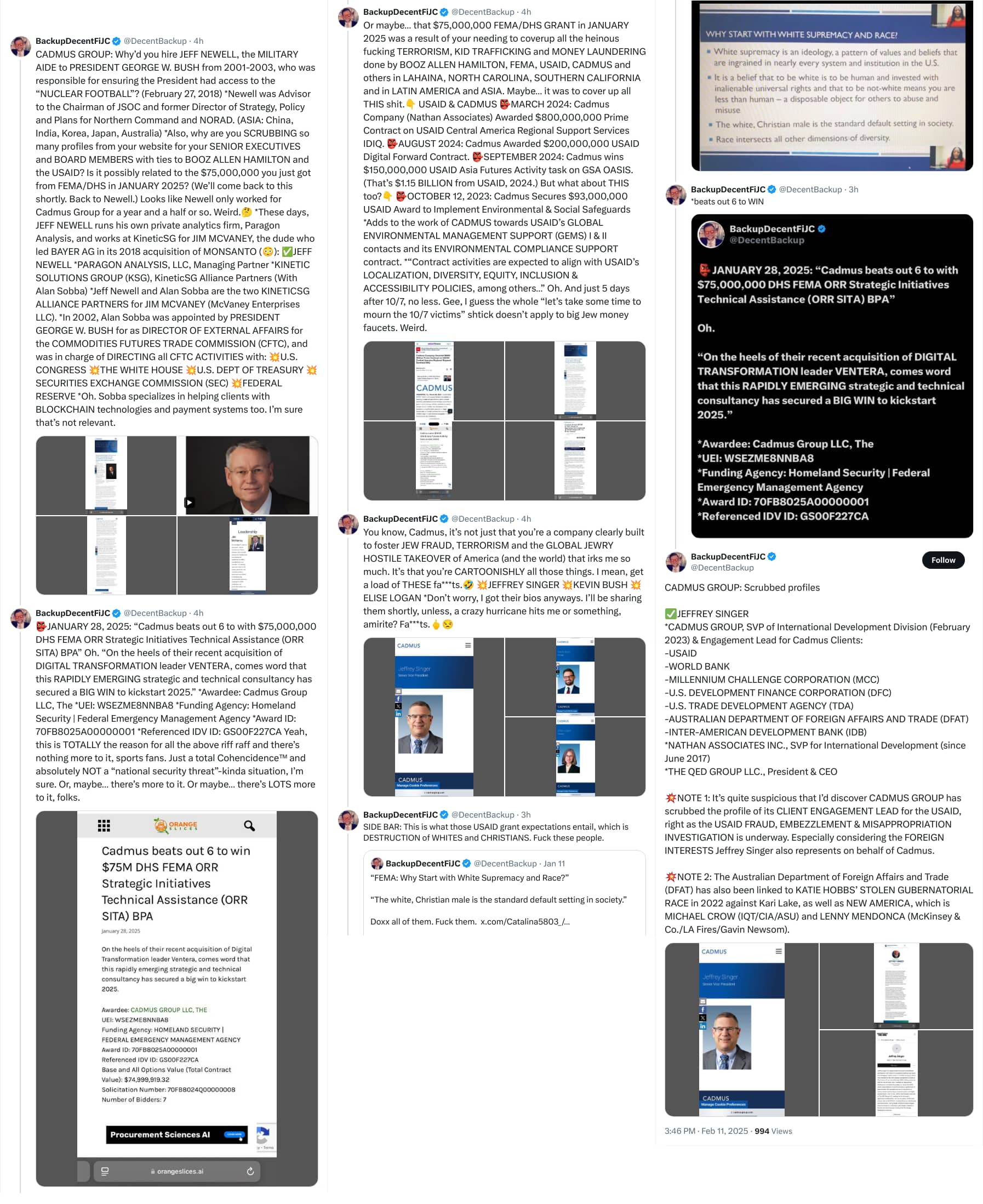 An X (Twitter) post from @DecentBackup - <div style=