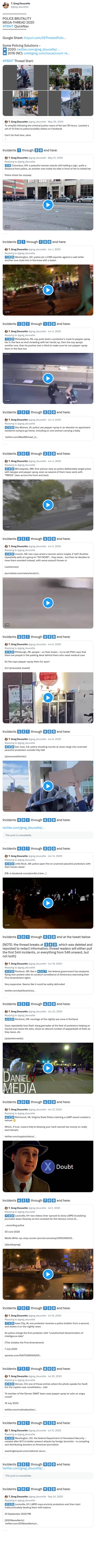 An X (Twitter) post from @greg_doucette - T. Greg Doucette