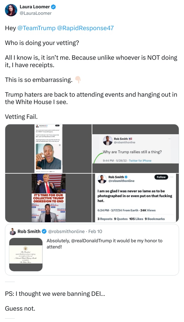 An X (Twitter) post from @LauraLoomer - Laura Loomer