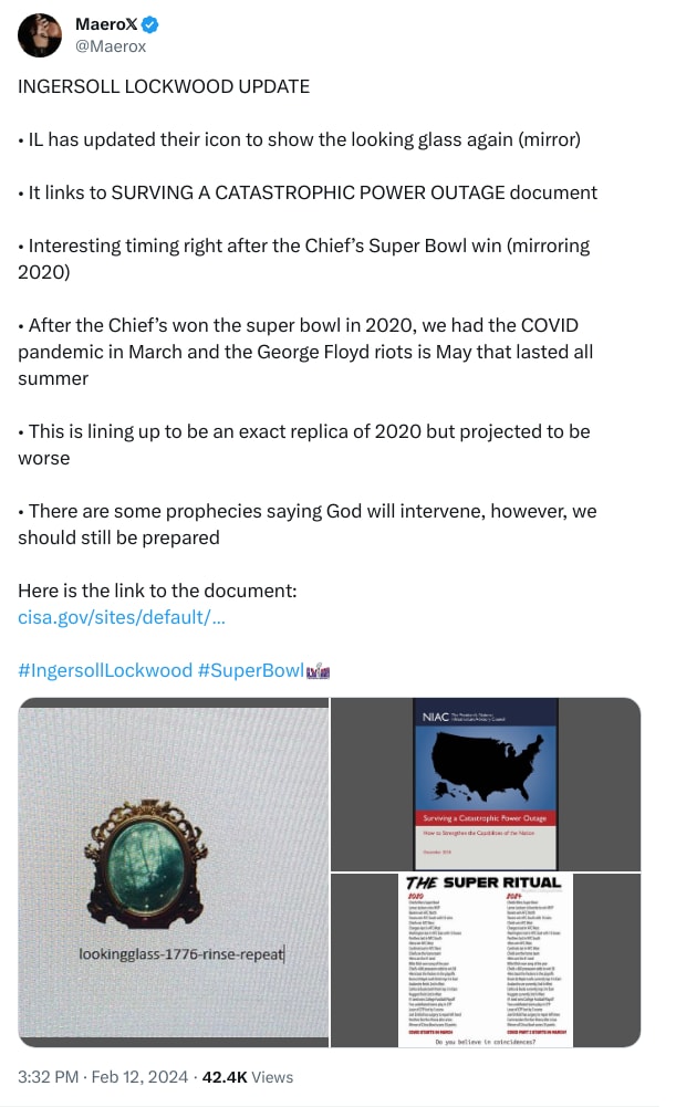 An X (Twitter) post from @Maerox - Maero𝕏