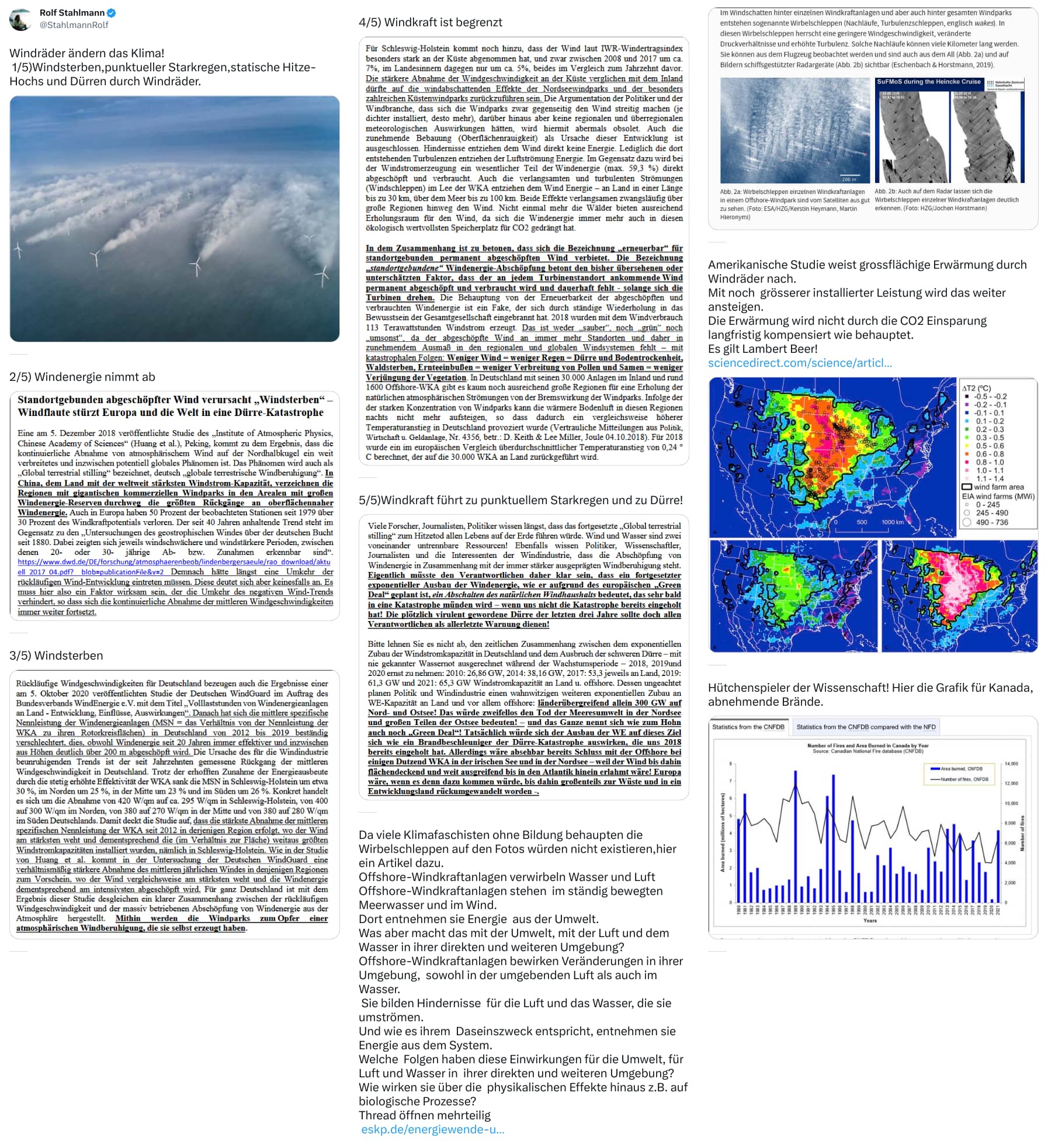An X (Twitter) post from @StahlmannRolf - Rolf Stahlmann