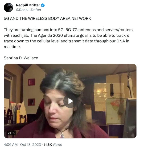 An X (Twitter) post from @RedpillDrifter - Redpill Drifter