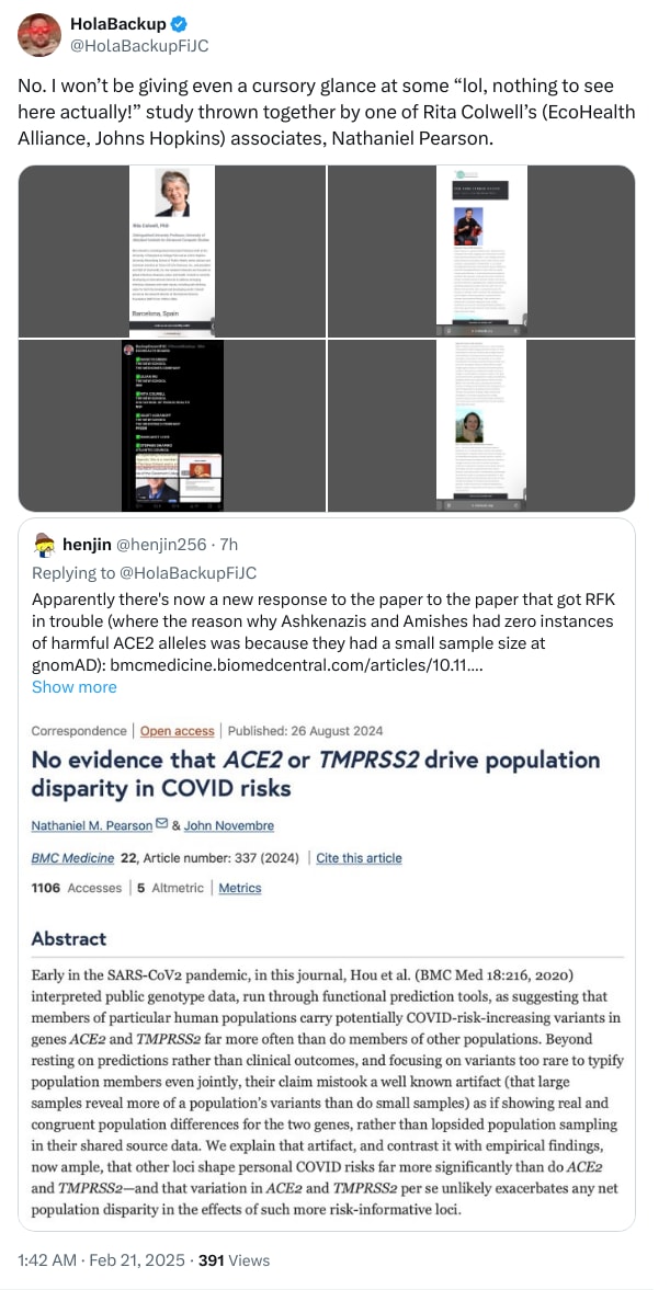 An X (Twitter) post from @HolaBackupFiJC - HolaBackup