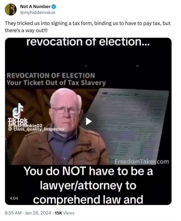 An X (Twitter) post from @myhiddenvalue - Not A Number