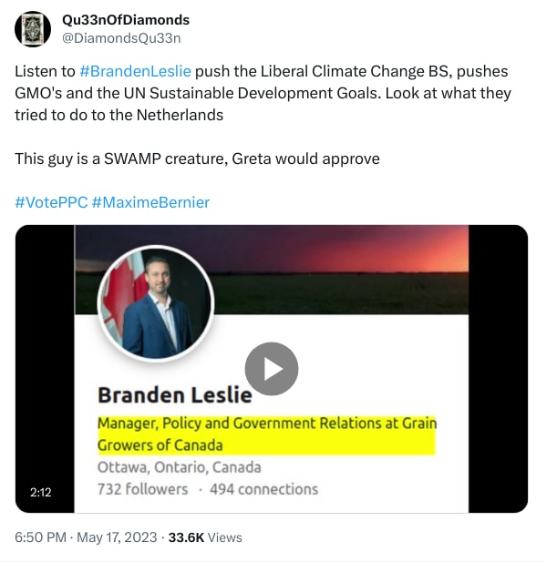 An X (Twitter) post from @DiamondsQu33n - Qu33nOfDiamonds