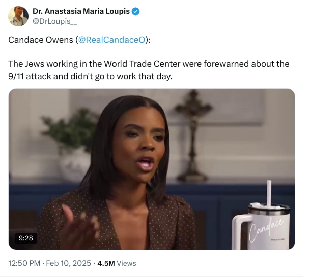 An X (Twitter) post from @DrLoupis__ - Dr. Anastasia Maria Loupis