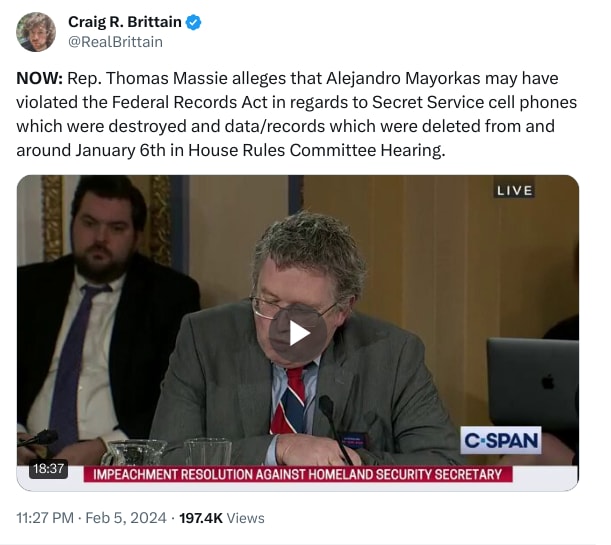 An X (Twitter) post from @RealBrittain - Craig R. Brittain