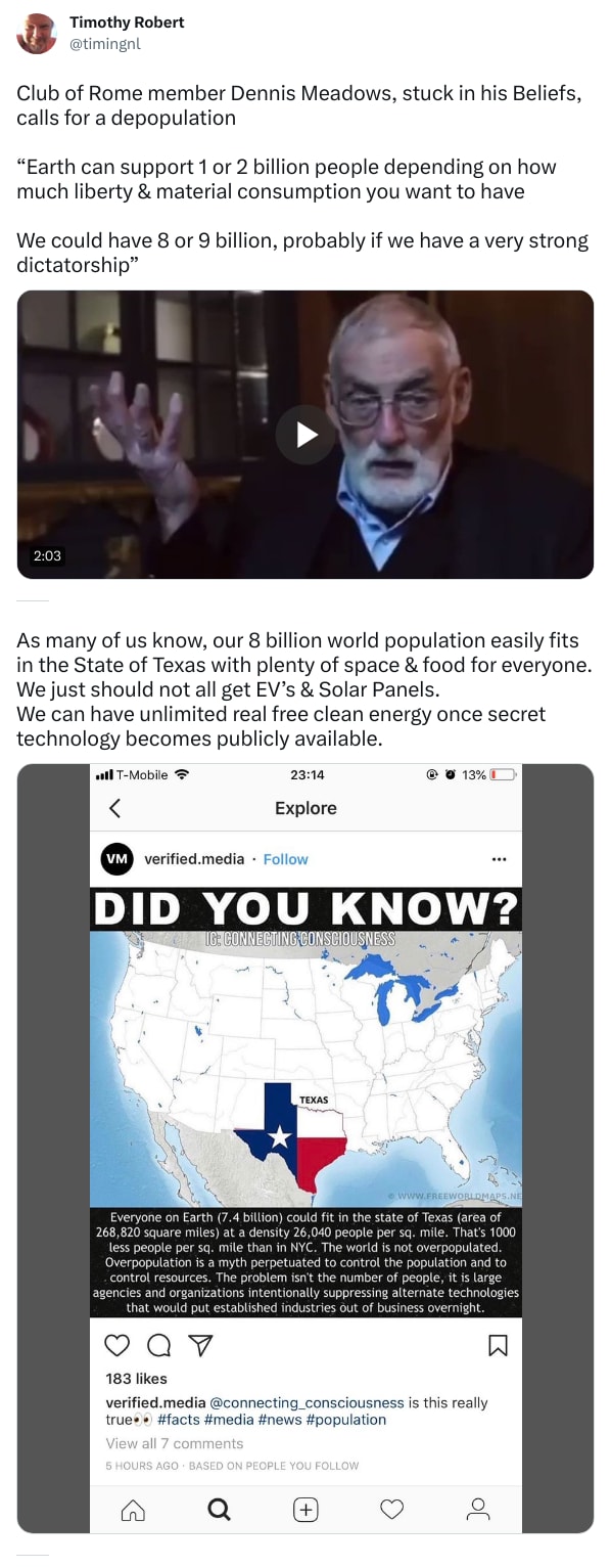 An X (Twitter) post from @timingnl - Timothy Robert