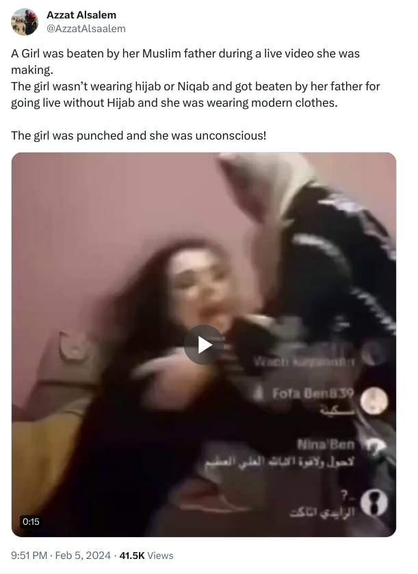 An X (Twitter) post from @AzzatAlsaalem - Azzat Alsalem