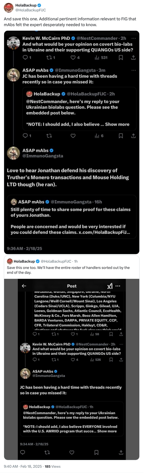 An X (Twitter) post from @HolaBackupFiJC - HolaBackup