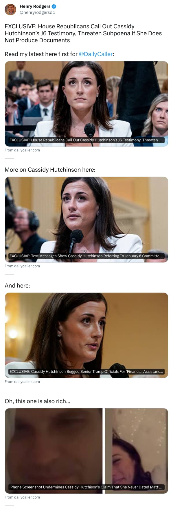 An X (Twitter) post from @henryrodgersdc - Henry Rodgers