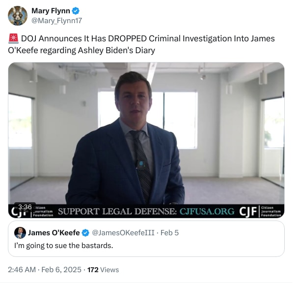 An X (Twitter) post from @Mary_Flynn17 - Mary Flynn