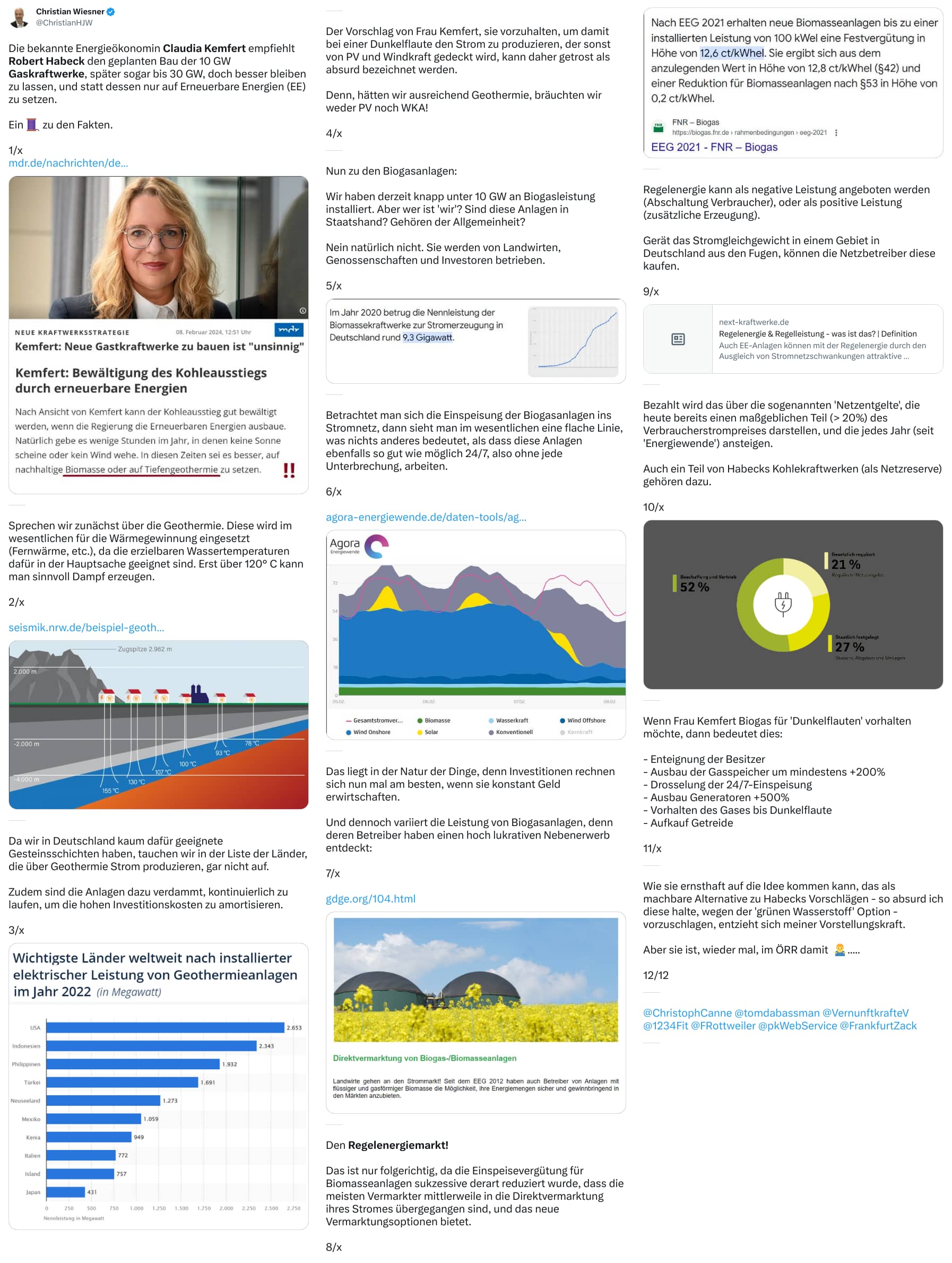 An X (Twitter) post from @ChristianHJW - Christian Wiesner