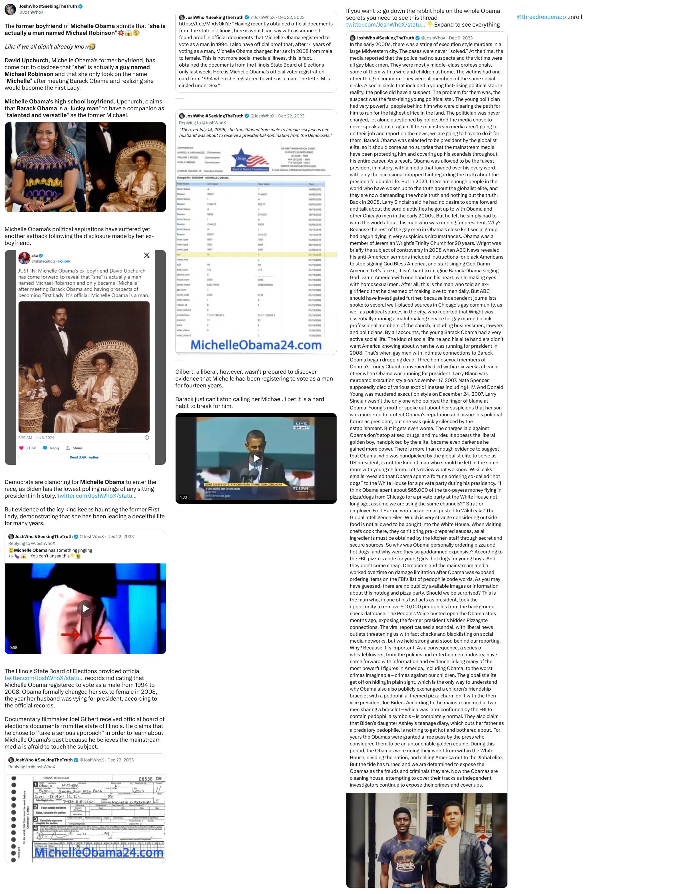 An X (Twitter) post from @JoshWhoX - JoshWho #SeekingTheTruth