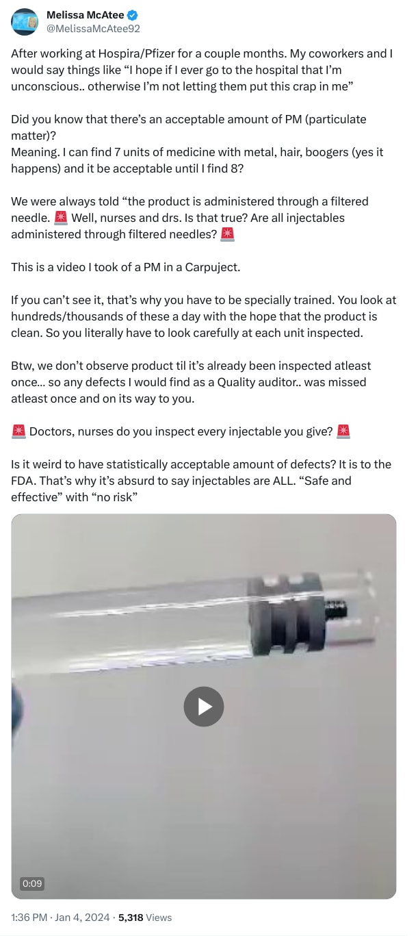 An X (Twitter) post from @MelissaMcAtee92 - Melissa McAtee